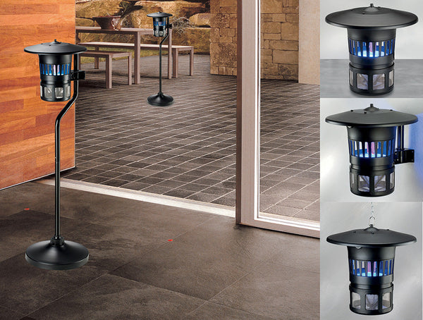 Moustiquaire Électrique Exterminateur Piège Moustiques Insectes Interne Externe 300 Mq prezzo