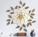 Pannello da Muro Petal 61x5x62 cm in Ferro 