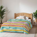 Trapunta Invernale Stampata in Microfibra 200gr Double Face Fez Varie Misure