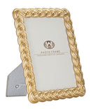 Cornice Ropy Oro 19,3x2x24,5 cm in Poliresina e Vetro Oro