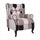 Fauteuil inclinable Relax en tissu élégant