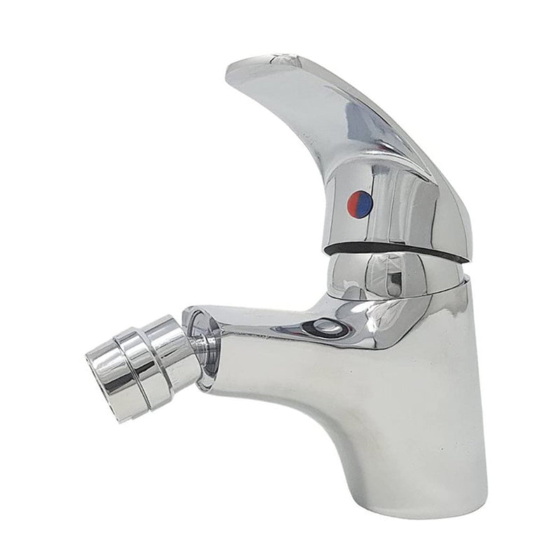 Rubinetto per Bidet Monocomando in Acciaio con Scarico Pop-Up