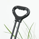 Carrello da Giardino 110L con Maniglia Telescopica e Borsa Termica  in Acciaio e Tessuto Blu