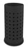Portaombrelli in Acciaio Verniciato Ø24xh48 cm Con Vaschetta Raccogli Goccia Nero