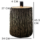 Base Tronco Albero di Natale Supporto Universale 40 mm con Ganci 3427 x 45.5Hcm