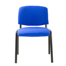 Sedia Poltrona Attesa da Ufficio in Tessuto Bozzini Blu