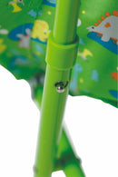 Set 2 Sedie da Giardino Pieghevoli per Bambini in Ferro Soriani Moonchair Dinosauri