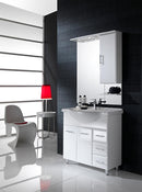 Mobile da Bagno Vanity 85 Bianco Lucido TFT