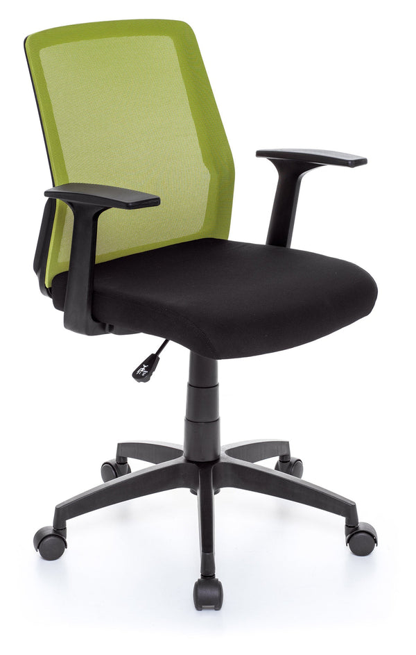 Chaise de bureau opérative en tissu vert online