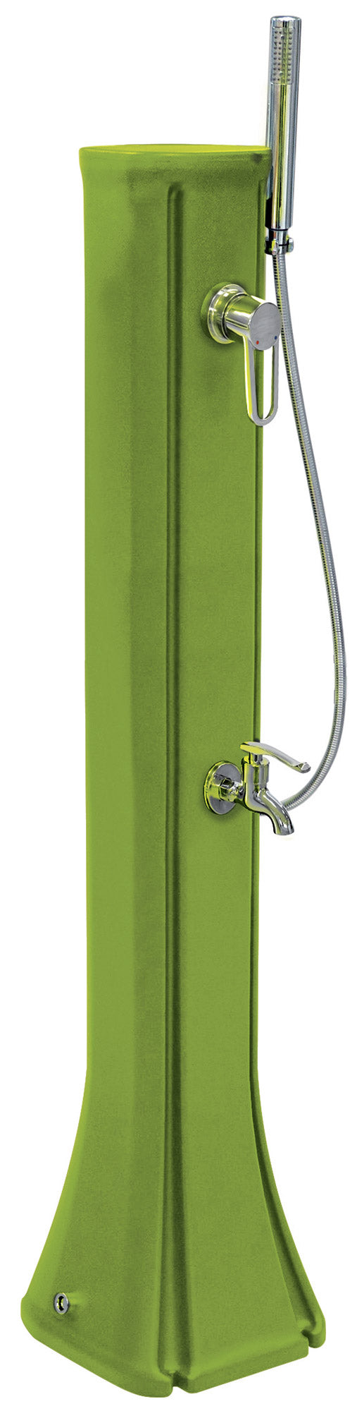 Mini Douche de Jardin Solaire 23L Mélangeur Lavage des Pieds et Douchette Verte acquista