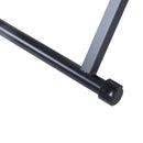 Rullo per Bicicletta Pieghevole per Allenamento in Casa Argento e Nero 