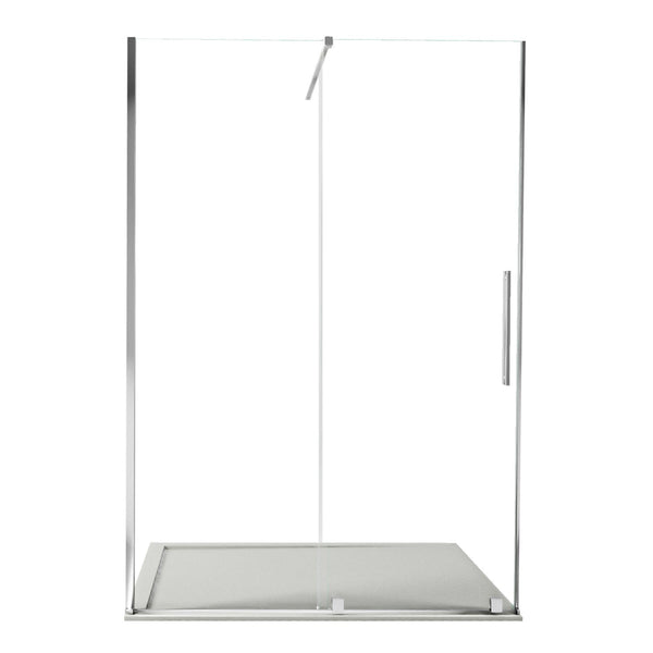 Porta Parete Doccia 1 anta Scorrevoli senza Profili in Cristallo trasparente 8mm H200 Bonussi Uriel Varie Misure sconto