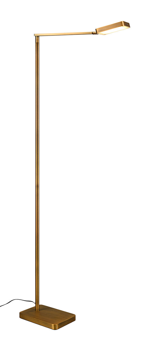 Piantana da Interno a LED in Metallo Ottone antico online