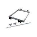 Porta Pantaloni Estraibile per Armadio 80 cm in Alluminio e Acciaio Emuca Anodizzato opaco