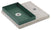 Base avec Plateau pour Fontaines avec Grand Anneau 40x40x5 cm en Ciment Vert Belfer 42/BSE/5