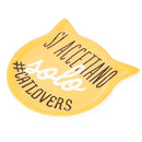 Set 3 Sottobicchieri 10x10x1 cm  in Ceramica VdE Tivoli 1996 Cat