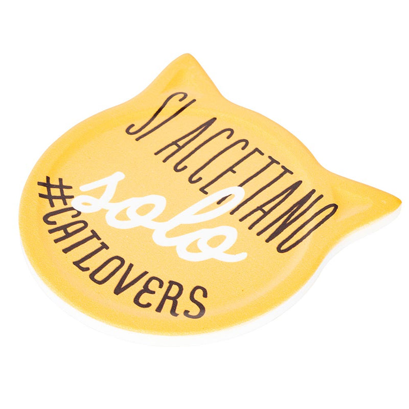 Set 3 Sottobicchieri 10x10x1 cm  in Ceramica VdE Tivoli 1996 Cat