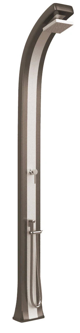 Mitigeur de douche de jardin et douchette Arkema Spring Plus Bande Inox Gris Tourterelle prezzo
