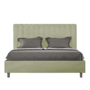 Letto Matrimoniale Francese Agueda Tè verde Varie Misure