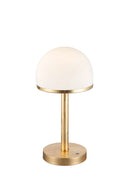 Lampada tavolo da Interno a LED in Metallo Oro