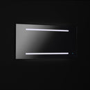 Specchio con Lampada a LED in 100x2,5x50cm TFT Opera Specchio