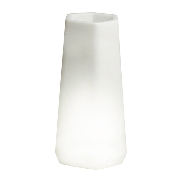 online Vase de Jardin Lumineux LED 49x40x95 cm en Résine 5W Magnolia Blanc Chaud