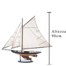 Modellino Barca a Vela 97x90H cm
