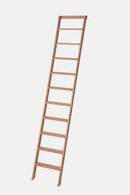 Scala Appoggio in Legno 10 Gradini H250 cm Naturale