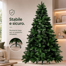 Albero di Natale Canada 240 cm Verde Decorazione Addobbo Natalizia Foltissima