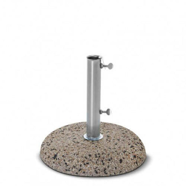 Base pour Parasol de Jardin Kg 35 avec Tube Acier Gris Ø55 mm prezzo