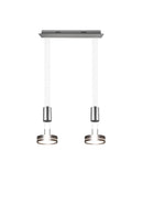 Faretto da Interno a led in Alluminio Nickel Opaco