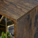 Libreria 6 Ripiani 65,5x30x97,5 cm in Legno Marrone