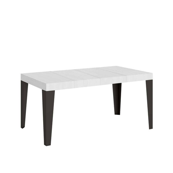 Tavolo Allungabile 130/234x90x77 cm Flame Premium Bianco Frassino acquista