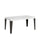 Tavolo Allungabile 140/244x90x77 cm Flame Premium Bianco Frassino