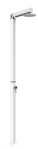 Doccia da Giardino Miscelatore e Soffione Arkema Quick Bianco Lucido