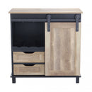 Mobile Yvan 80x40x82 h cm in Legno Nero