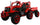 Tracteur électrique pour enfants 12V avec remorque Kidfun Rural Rouge