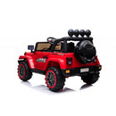 Macchina Elettrica per Bambini Fuoristrada Adventure 12V con Telecomando Rosso