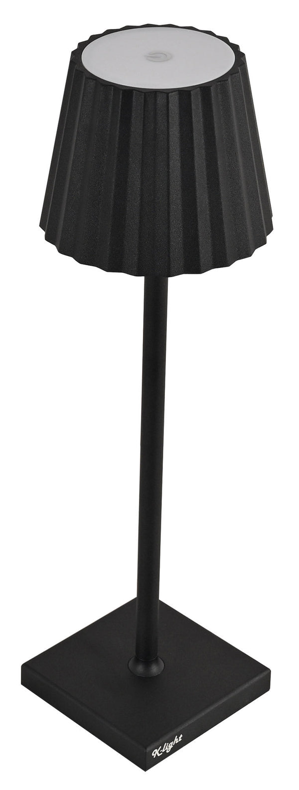 Lampe de Table 38x10x10 cm en Aluminium Lumière Blanc Chaud K-ligth Blanc prezzo