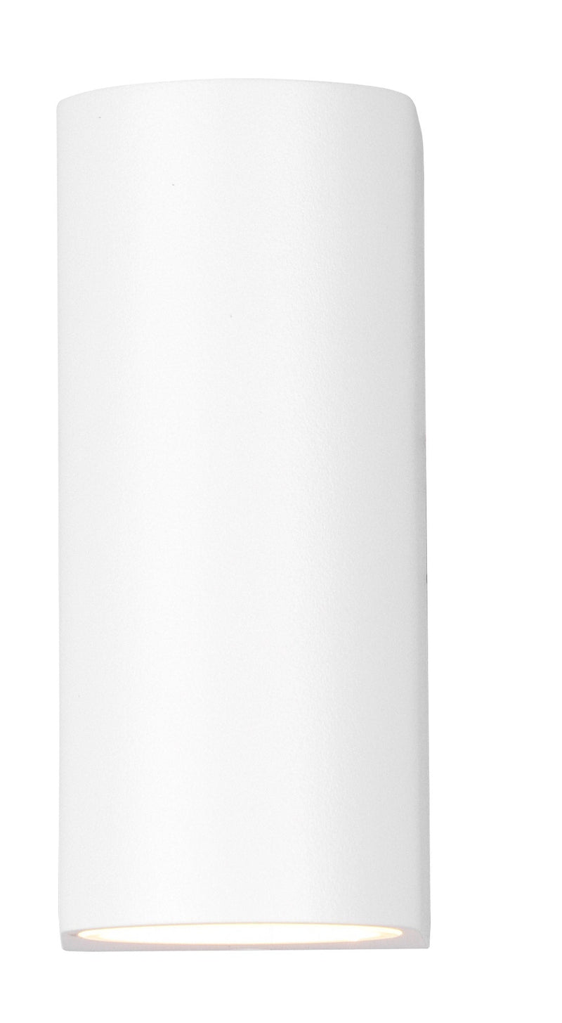 Applique da Esterno Attacco GU10 in Alluminio Pressofuso Bianco Opaco