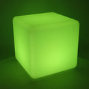 Lampada 12 Led Multicolor 30x30x30 cm in Polietilene Bianca