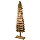 Albero di Natale in Legno di Albero da Cotone H180cm Rustico