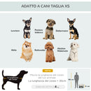 Trasportino per Cani e Gatti Pieghevole 46x36x41 cm  Grigio