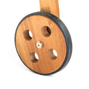 Carrello da cucina portavivande con vassoio 47,5x72xH79 cm in legno Tristan