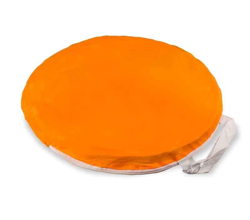 Cesto porta giochi o biancheria 40x80 cm pieghevole a molla Arancio