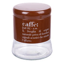 Set 3 Barattoli Sale Zucchero e Caffè 700 ml in Vetro e Metallo VdE Tivoli 1996 