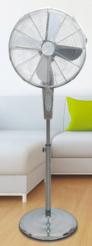 Ventilatore a Piantana 40cm Oscillante 3 Velocità  50W Kooper Eolo