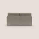 Divano Letto 3 Posti 189x96x96 cm Evans in Tessuto Tortora