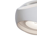 Lampada da parete Outdoor in Alluminio Stream Bianco