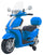 Trottinette électrique pour enfants 12V Piaggio Liberty ABS Bleu